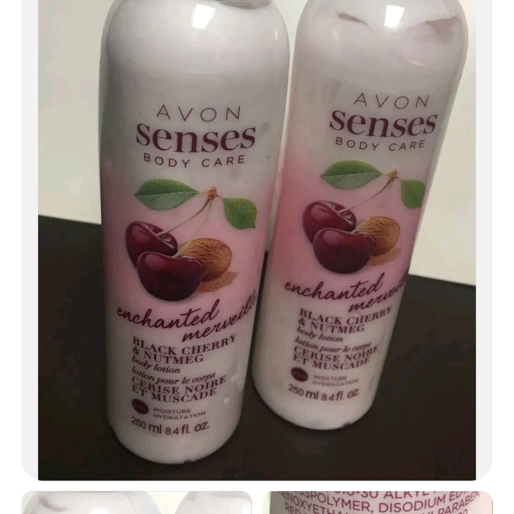 Senses Body CareAvonBlack Cherry + Nutmeg Body Lotion8.4 Fl. Oz.250ml